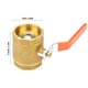 thumbnail image 5 of Válvula de bola de Latón ANGGREK DN50 duradera 1.6 MPa para agua gas y aceite, 5 of 8