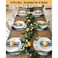 thumbnail image 4 of 13 Inch Round Placemats Set of 4, Green Forest Non Slip Heat Insulation PP Table Mats, Vintage Foggy Woods Tree Mysterious Washable Place Mats for Kitchen Dining Party Table Decor, 4 of 7