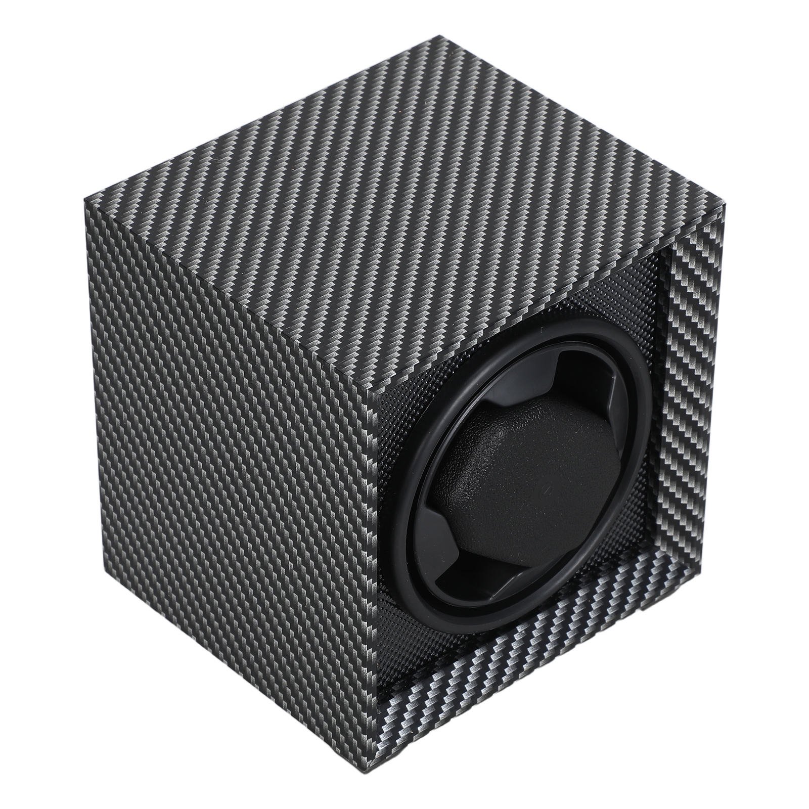 CATIEBYE Single Slot Automatic Watch Winder with USB Power, Adjustable Rotation, Quiet Motor for Desktop Display