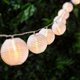 thumbnail image 2 of Guirnalda de luces LED solares para exterior, 6,5 m, paquete de 30 LED de nailon para fiestas, Navidad, jardín, patio, Halloween, decoración (blanco cálido), 2 of 5