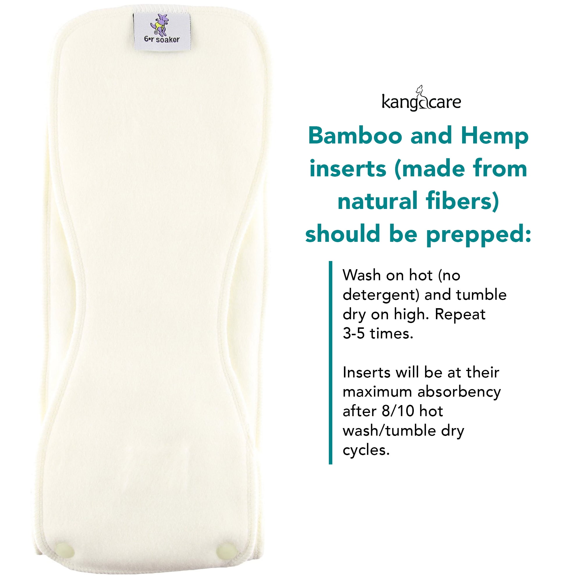 Kanga Care Rumparooz 10 Pack Hemp 6R Soaker