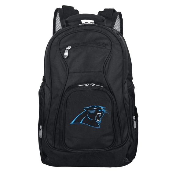MOJO Black Carolina Panthers Premium Laptop Backpack