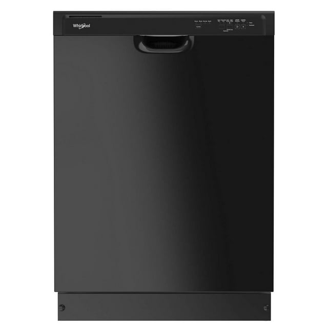 Whirlpool 24 in Dishwasher with Boost Cycle black