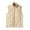 #0122-Khaki, variant on Women's Lightweight Quilted Puffer Vest Zip up Sleeveless Cropped Down Jacket Causal Winter Waistcoat Outerwear