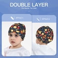 thumbnail image 6 of Honeii Colorful Astronomy Print Kids Knit Beanie Watch Hat ,Knit Cap for Boys and Girls, 6 of 7