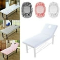 Pure Color Massage Table Bed Fitted Sheet Elastic Full Massage Rubber