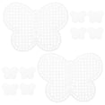 thumbnail image 3 of 10pcs Portable Mesh Sheets Cross Stitch Sewing Sheets Handmade Quilting Sheets Knitting Sheets, 3 of 5