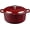 Wine Red, variant on Enameled Cast Iron Dutch Oven Pot With Lid, Dutch Oven for Sourdough Bread Baking Round Pot Dule Handle, 6 Quart, White