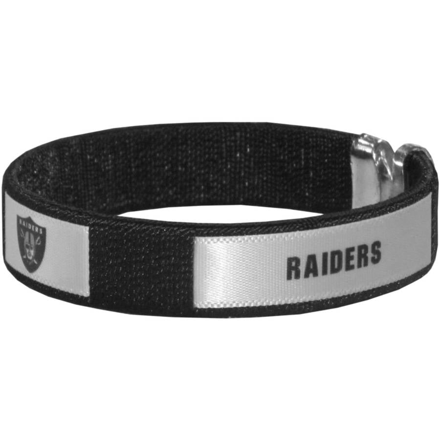 Oakland Raiders Fan Band Bracelet
