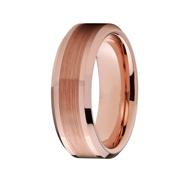 Qarigey Anillo de acero inoxidable para mujer, moda para boda, vacaciones, celebración, tienda de playa, fecha, vacaciones, joyería de moda para mujer Ropa, zapatos y accesorios Miscelánea talla 8 Qarigey AP015243-03