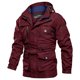thumbnail image 3 of Nuevas chaquetas tácticas para exteriores de invierno para hombre, cazadora militar de longitud media para acampada M65 de felpa cálida con múltiples bolsillos del Ejército de EE. UU., gran oferta, 3 of 5