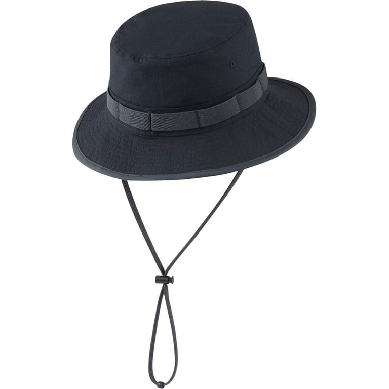 Nike Adults' Boonie Bucket Hat (Small/Large, Black(DM3329-010)/B