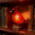 thumbnail image 6 of Red Resin Bird Night Light, Ambient Glow Lamp for Bedroom & Living Room, Warm Plug-in Decor for Bedside Table, Unique Home Decoration Sculpture Gift, 6 of 8