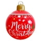 thumbnail image 2 of Fiudx Bola Inflable Navideña para Exteriores, de Pvc, Resistente a La Intemperie, con Acabado Brillante, Ideal para Jardín o Porche, 60 Cm de Diámetro, con Diseño de Papá Noel o Ladrón., 2 of 7