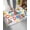 Red, variant on Luxury Plush Bathroom Rugs Mat, Children's Day Soft Shaggy Bath Carpet, Cartoon Cute Watercolor Truck Cat Blue Non-Slip Floor Mat for Kitchen, Bedroom, 16"x24"