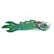 thumbnail image 2 of 5 opciones de 7 cm de manga de viento para cometa, bandera de carpa, serpentina para cometa Koi, decoración colgante de satén Verde, 2 of 5