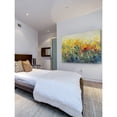 thumbnail image 4 of "Flowers Sway I" Painting Print on Wrapped Canvas, 4 of 4