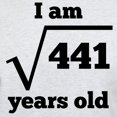 thumbnail image 3 of CafePress - 21St Birthday Square Root T Shirt - Men's Classic Graphic T-Shirt, 3 of 4