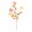 A, variant on Artificial Fall Maple Leaf Twin Butterfly Stem No Berries 13.39x6.3in for Home Vase Arrangement