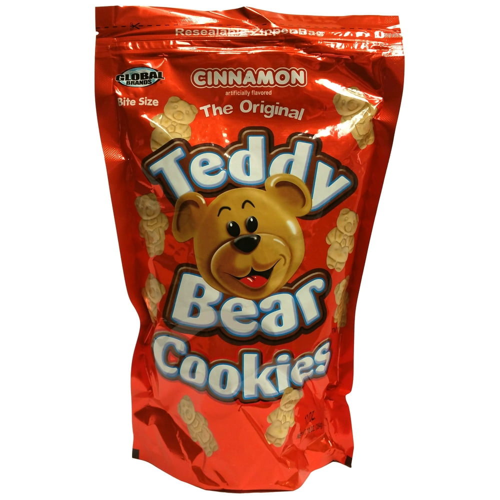 12oz Teddy Bear Cookies Cinnamon