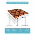 thumbnail image 4 of Twin XL Quilt Bedding Set, Halloween Reversible Summer Quilt 3 Pieces, Fall Abstract Spooky Horror Orange Black Bats Lightweight Bedspreads Coverlets with 2 Pillow Shams for All Seasons, 4 of 5