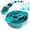 Blue Cyan-1, variant on Mixing Bowls-Plastic Nesting Mixing Bowl Set of 8, Kitchen Gadgets for Apartments Space Saving, Including Measuring Cups Sifter Colander, Easy Storage Cooking Baking, Rv Camper Accessories, No BPA