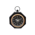 thumbnail image 1 of Black Octagon Metal Table Clock, 1 of 3