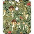 thumbnail image 3 of Mushroom Flower Salon Cape, Hair Cutting Cape with Snaps, Professional Large Barber Stylist Hairdresser Cape, Waterproof Machine Washable, 65" x 55”, 3 of 7