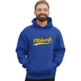 thumbnail image 2 of Go All Out City Of Pittsburgh Pennsylvania Pride Fashion Script Sweatshirt Hoodie Mens/Women, 2 of 5