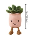 thumbnail image 3 of Juguete de peluche suculento, decoración de plantas suculentas realistas, juguete de peluche de flores, 3 of 3