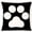 2 Pack Paw Print, variant on Sublimation Blanks Pillowcase 16 x 16