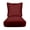 Canvas Burgundy, variant on RSH Décor Indoor Outdoor Sunbrella Deep Seating Cushion Set, 23”x 24” x 5” Seat and 24” x 19” Back, Canvas Melon