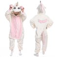 thumbnail image 1 of Pijamas que brillan en la oscuridad para niños, monos de franela de invierno para niños, pijamas para bebés y niñas, ropa de dormir de felpa Pjs, 1 of 4