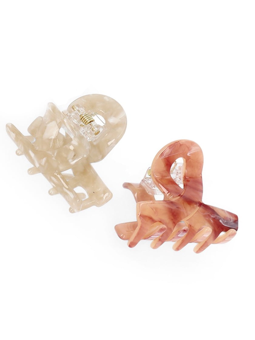 Time and Tru Women's Mini Claw Clips, 4-Pack