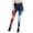 Floral Blooms Print, variant on Women's Printed Pocket Activewear Leggings - Floral Blooms Print, M