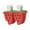 Red #2, variant on Vaidha Popsicle With 4 Pops, Ice Cream Molds Reusable Ice Makers Easy Release Popsicle Tray For DIY Ice Cream Homemade Ice
