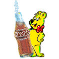 thumbnail image 5 of HARIBO Happy Cola Gummies Bottle Shaped Cola Flavor Gummy Candy, 8.0oz, Share Size Bag, 5 of 6