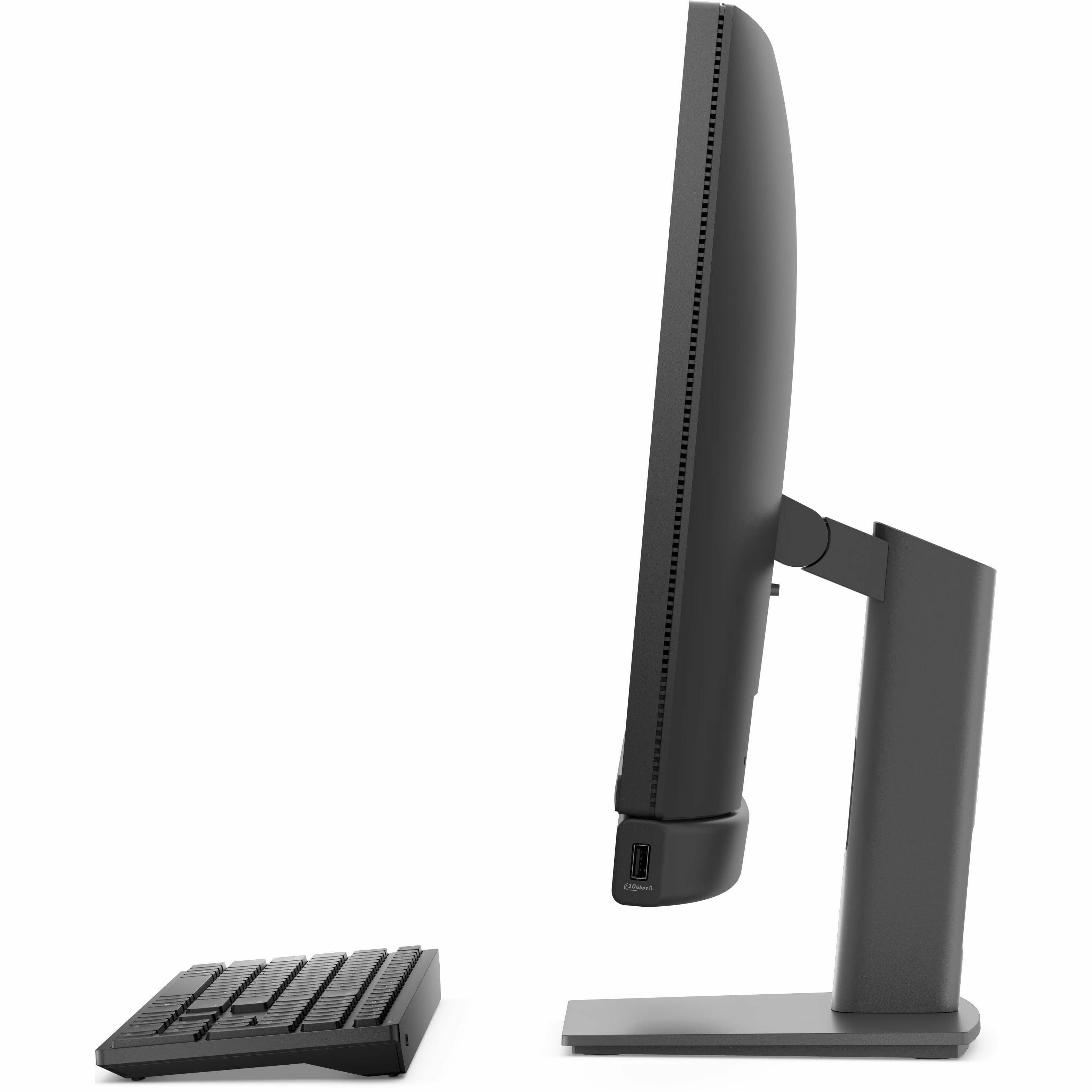 Dell Pro QC24251 All-in-One Computer - Intel Core i5 14th Gen i5-14500T - 8 GB - 256 GB SSD - 23.8" Full HD - Desktop - Dark Gray - Intel Q670 Chip - 1920 x 1080 - Windows 11 Pro - Intel UHD Graphi...