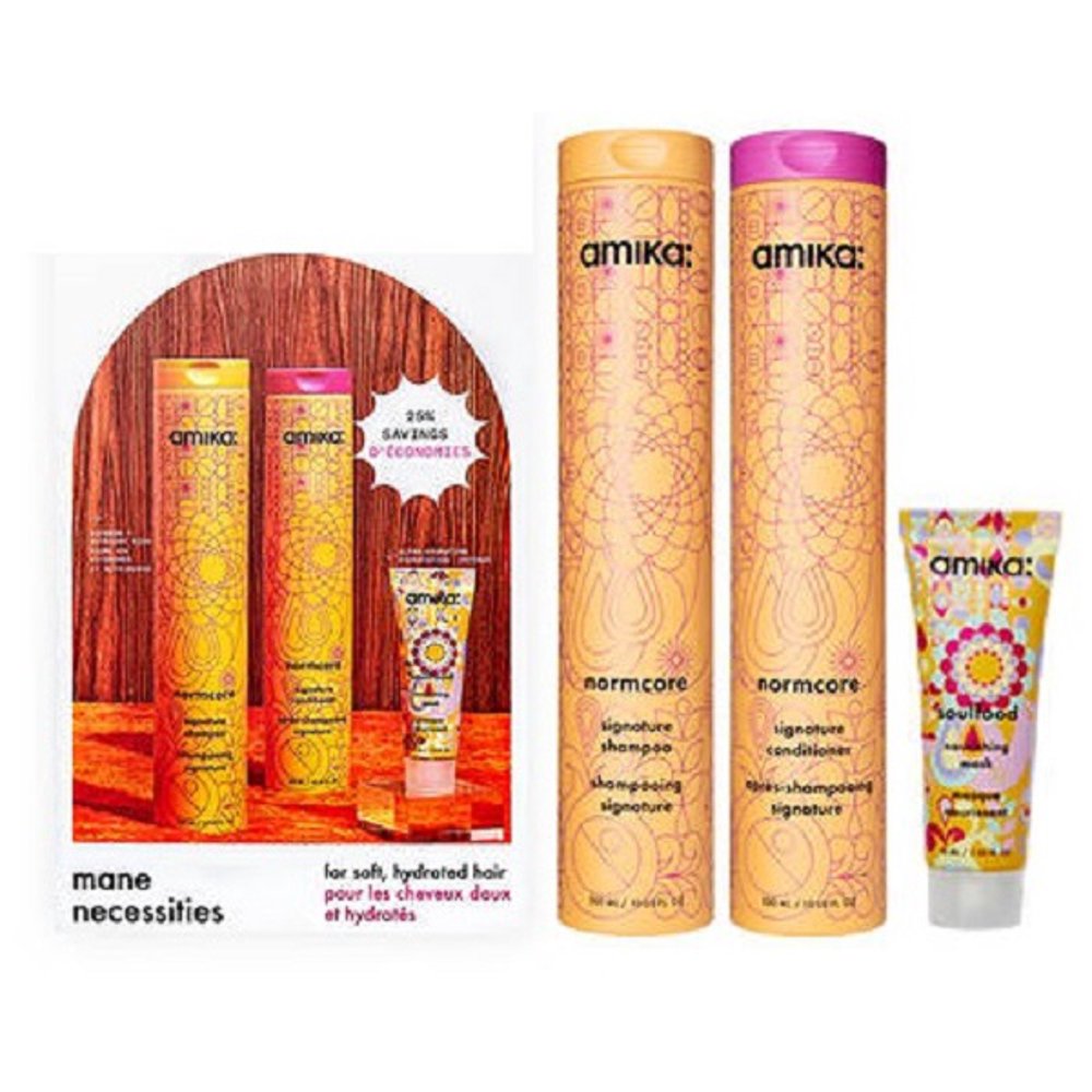 Amika Normcore Signature WASH + CARE SET MANE NECESSITIES Walmart