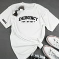 thumbnail image 4 of Custom Emergency Department Embroidered Crewneck Sweatshirt, Er Nurse Shirt, Emergency Nurse Hoodie, Er Nurse Gift, Rn Shirt (Cotton, SS398) (Black, S), 4 of 7