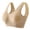 Brown, variant on Nooxsoe Wireless Seamless Bras Sports Bra Supportive Bra Tshirt Bra Push Up Bra Everyday Bra Women’s Bras Womens Bralette Underwire Bras for Women Jelly Bras for Women Black L