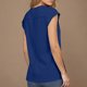 thumbnail image 5 of Sudaderas de otoño,Camiseta de verano para mujer, informal, de manga corta, con cuello redondo, estampada, ligera y suave, corte holgado para uso diario, sopatenor, 5 of 9
