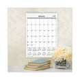 thumbnail image 3 of Enterprise Wall Calendar, Geometric Artwork, 12 x 17, White/Gray Sheets, 12-Month (Jan to Dec): 2026 | Bundle of 2, 3 of 4