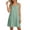 Green, variant on QSXADF Women's Summer Tank Sundress Mini Dress Fashion Casual Striped Graphic V-Neck Sleeveless Casual Regular Length Women's Dresses Vacation Dress