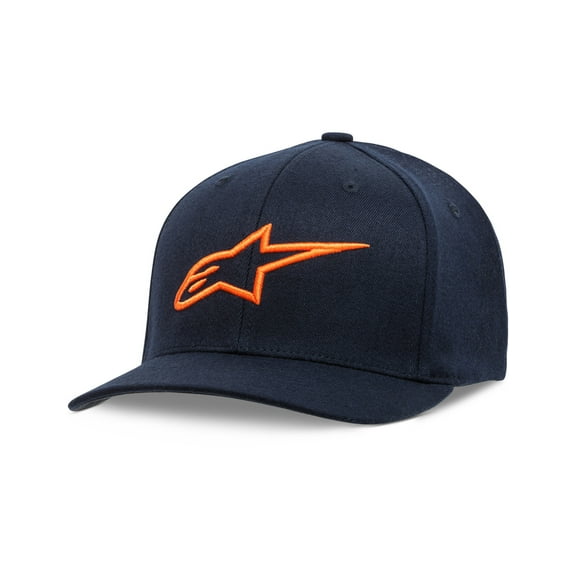 Ageless Curve Cap [Navy/Orange]