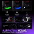thumbnail image 4 of FIFINE AM8 Gaming Microphone Kit with Software, RGB Boom Arm Stand, USB/XLR Dynamic PC Microphone for Computer PS5 with Mute, Headphone Jack, AM8PROT, 4 of 8