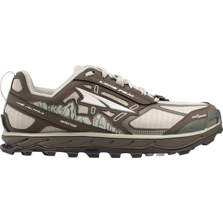 altra afw1855f women s lone peak 4.0 trail running shoe gray 9.5 b m us Walmart