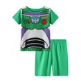 thumbnail image 1 of Pijamas de manga larga para niños y niñas, ropa de dormir de superhéroes de dibujos animados, conjunto de Spiderman, Anna, Elsa, 2-7T, regalo de Navidad, otoño, 1 of 4