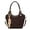 Coffee, variant on SPEKSEE PU Leather Shoulder Bag Versatile Underarm Bag with Pendant Crossbody Bag for Women Work Shopping Travel Daily