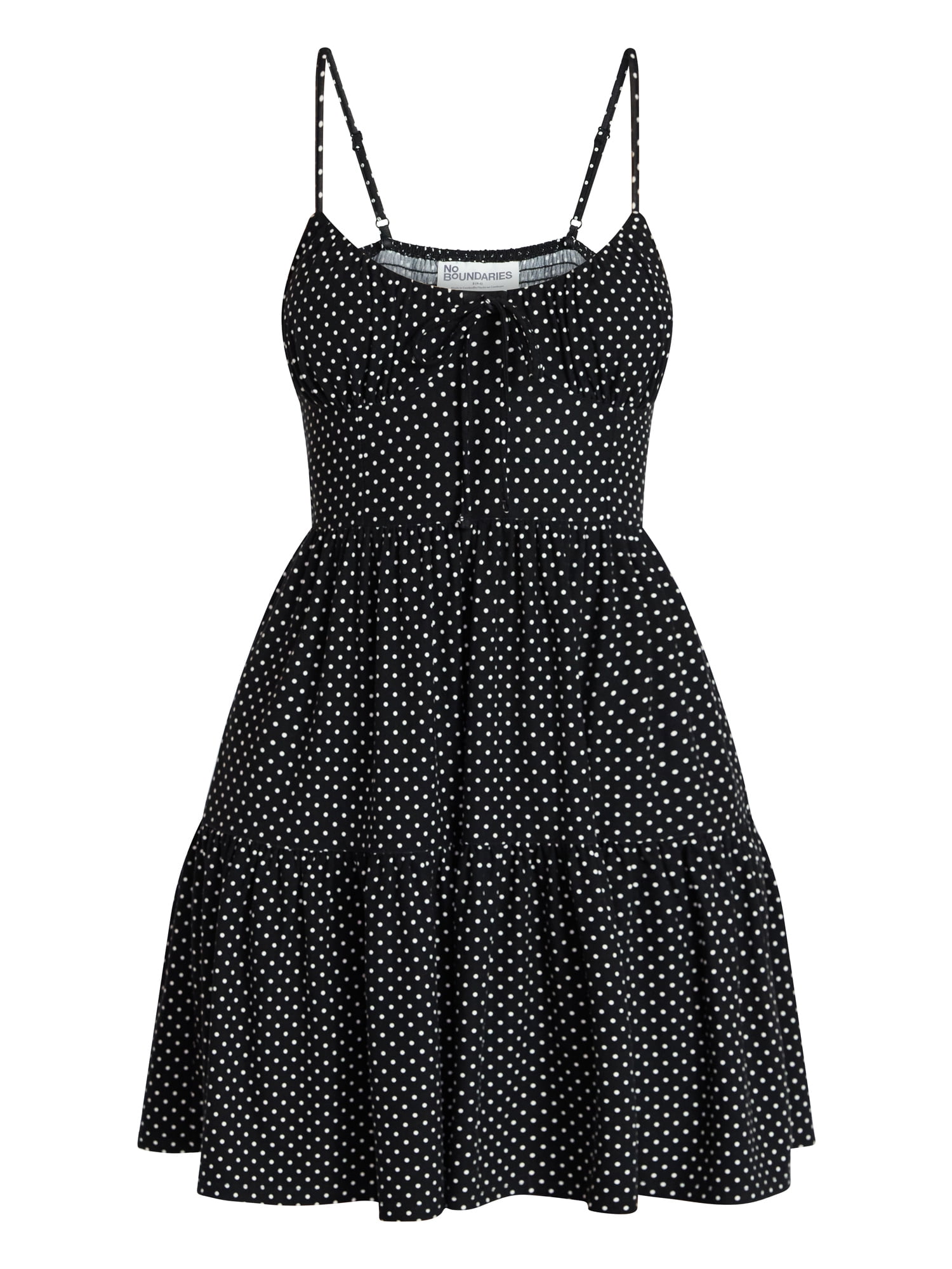 No Boundaries Tiered Mini Dress, Women's & Women's Plus XXS-4X